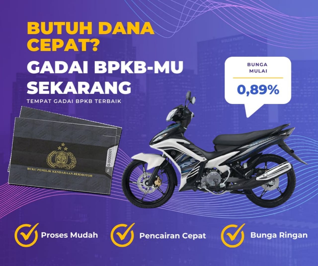 Kredit Jaminan Bpkb Motor Yamaha Jupiter Mx 135 Cw Kopling Dapat Dana Berapa? Seperti Ini Simulasinya